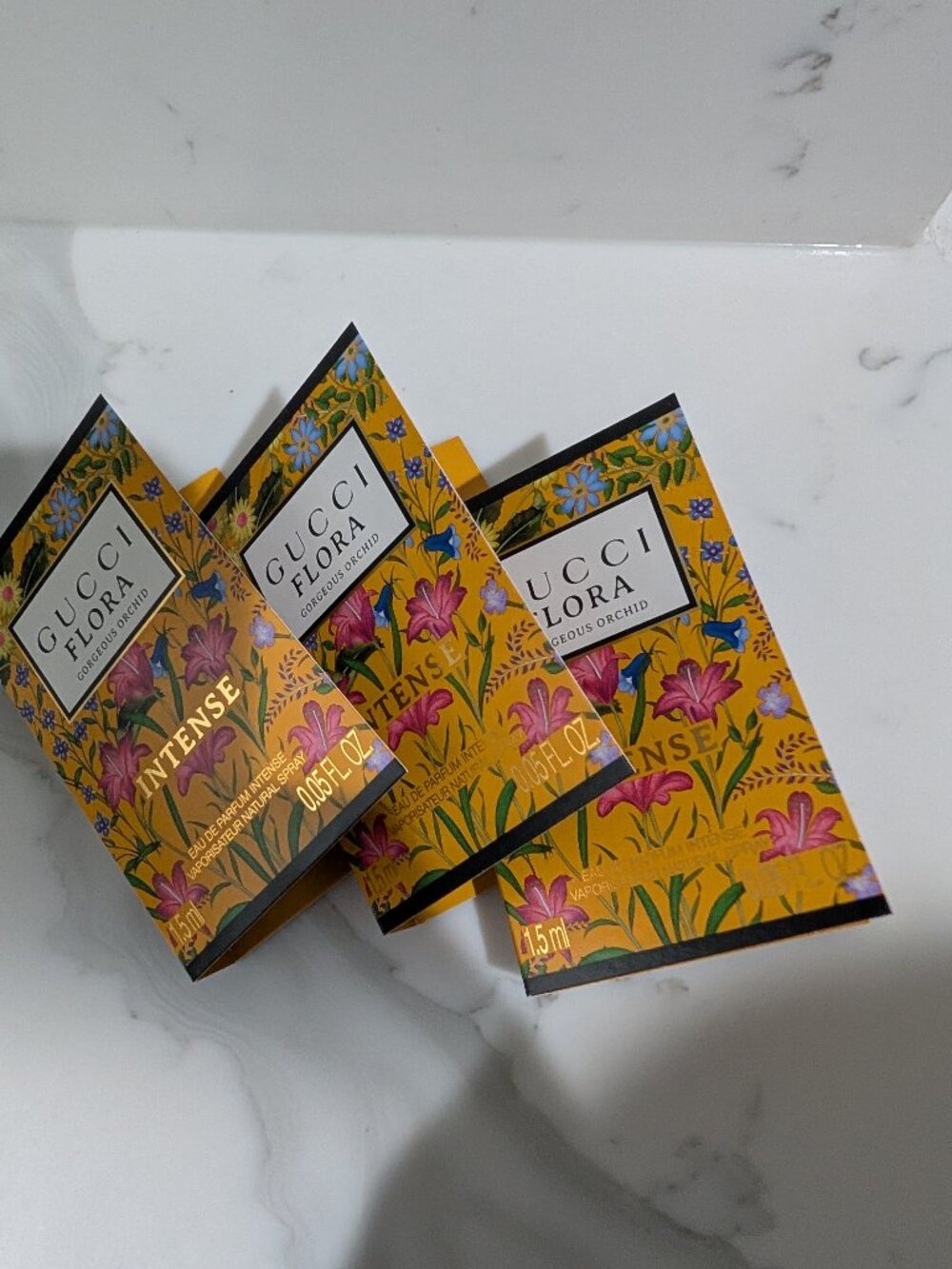 Gucci flora gorgeous orchid intense discovery sample set